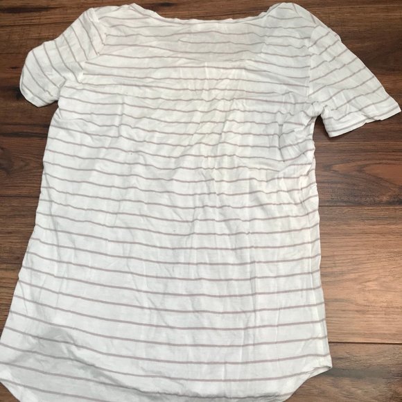 Garage striped scoop neck tee - Picture 2 of 2